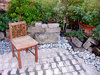 Mini Garden: Mini garden with solitary chair