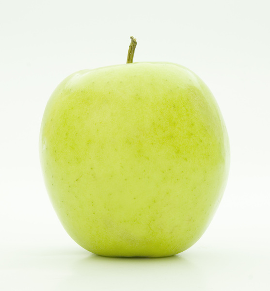 Green Apple: Side view