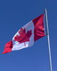 Canadian Flag: I can't believe I got this shot at the exact moment I did. Makes me want to shout out our anthem O'Canada. 