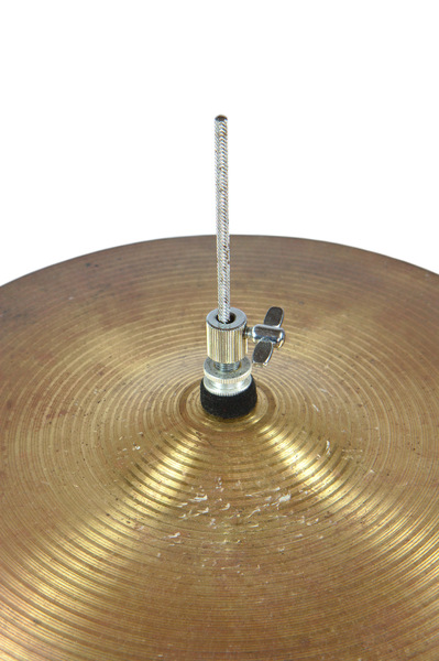 Cymbals: Cymbals from a drumkit, isolated