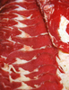beef raw: thin sliced raw beef