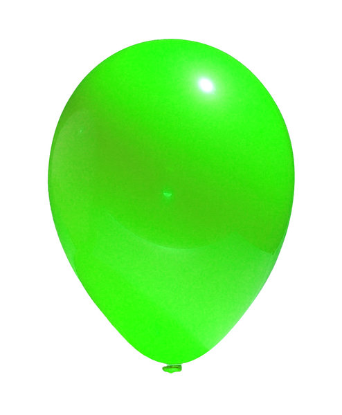 RGB balloon 2: A simple image of a balloon isolated from the background. In three different hues: red, green and blue.
