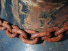 Rusty Chains: Salford Quays, Lancashire
