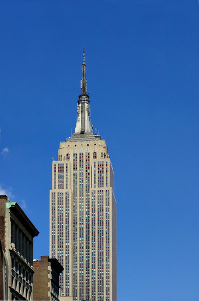 Empire State Building: Empire State Building in New York City.