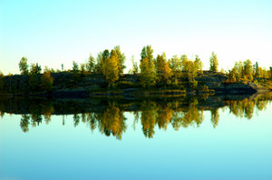 Yellowknife Landscapes 3: Here are some morning 6am morning shots in August