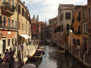 Venice: Venice. Small canal.Please comment and/or rate. Thanks.