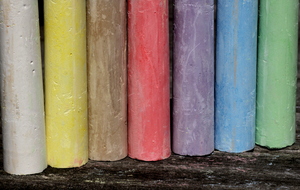 Chalk 1: Colorful chalk