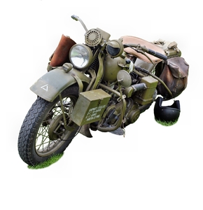 Wartime Motorcycle: WW2 Military Motorbike
