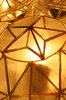 christmas parol: a traditional filipino christmas star lantern made primarily with mother of pearl... known locally as the 