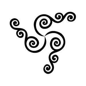 swirls: curly swurly shapes made in Adobe Illustrator CS5