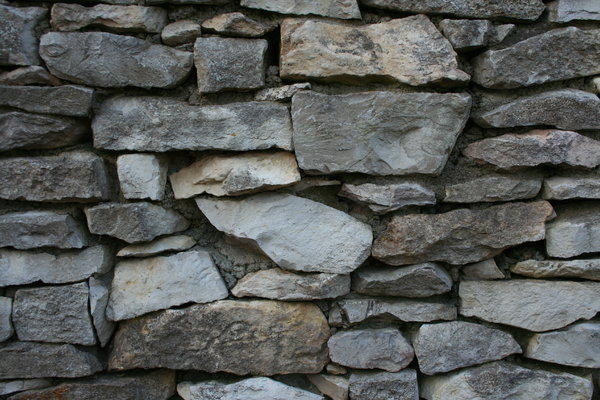 muro de piedra: 