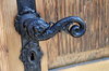 Door handle: Decorated door handle in Quedlinburg, Germany