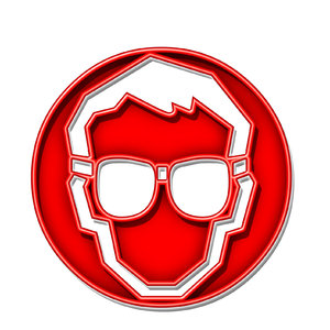 Face with safety lenses 4: Pictogram of using laboratory lenses