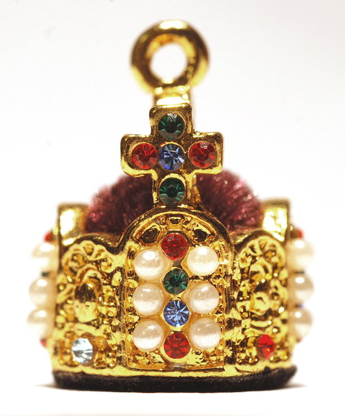 Golden crown of german kings 1: Pendent - copy of  german kings crown