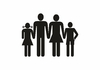 Happy Family: happy family graphic