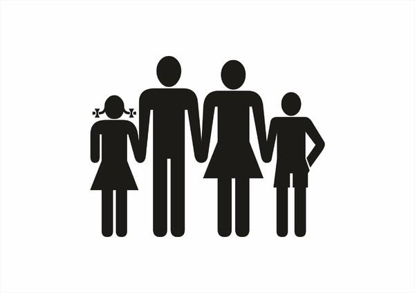 Happy Family: happy family graphic