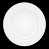 Ceramic Plate: 2d rendered image of ceramic plate isolated on black background