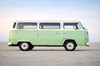 Camper Van: Nice shot of a retro van