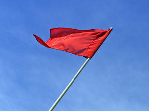 bandera roja: 