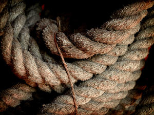 ropes: old ropes I found in an old windmill