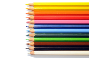 Pencils: colored pencils