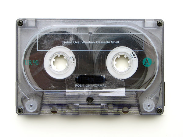 music cassette: to celebrate and memorize the end of the music cassette, I published this picture