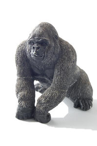 Gorilla: An old battered ornamental gorillaPlease let me know if you are using this image. A comment will suffice.