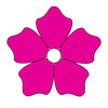 geometric flower 21: 