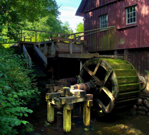 Watermill - HDR: Old Watermill. Picture is HDR, made from 3 pictures.