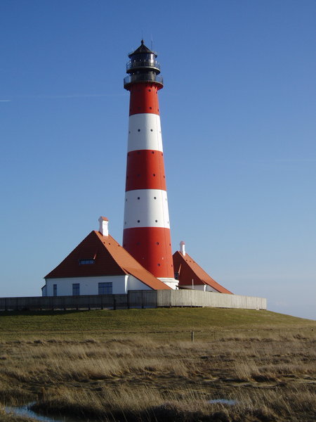 lighthouse: westerhever lighthouse