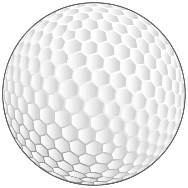 Golf Ball: Vector Art