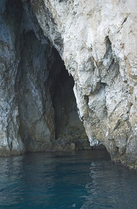 Sea caves 2: sea caves around the small island of Sivota, Greece