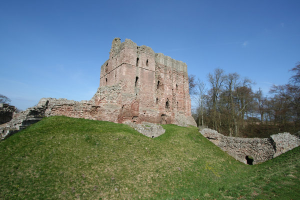 Norham Castle 1: Commanding a vital ford over the River Tweed, Norham was one of the strongest of the border castles, and the most often attacked by the Scots. Besieged at least 13 times – once for nearly a year by Robert Bruce – it was called ‘the most dangerous an