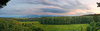 Foothills of the Alps: A Panorama of four shots - Bavaria, Germany