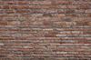 Ancient Wall - Brick Texture: Ancient Wall, Terracotta Brick Structure. Seen near Siena, Tuscany