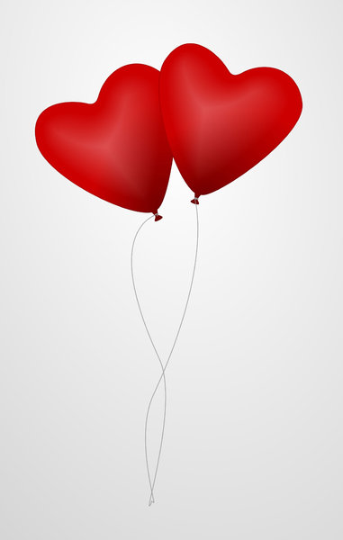 Heart shaped balloons: Heart shaped balloons