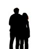 couple silhouette: none