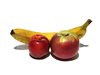 three ripe fruits: 