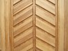 wooden door detail: none