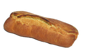 crusty bread: none