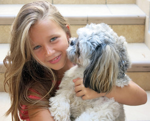 best friends 2: the little girl and her dog