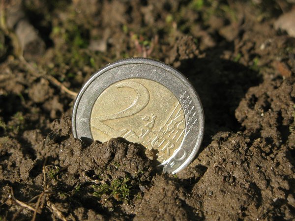 euro in de modder: 