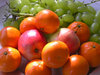 Fresh fruits: 