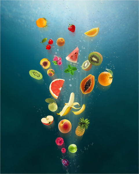 fresh: fresh, fruit, summer, explosion, healthy, fruit