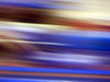 abstract blue blurs: Playing with colour and motion