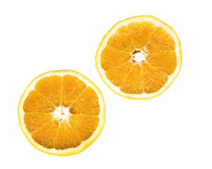 orange slices: 2 slices of orange