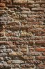 Brick texture: Old brick walls in Venice, Italy.