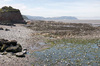 Coastline at low tide: Coastline at low tide at Watchet, Somerset, England.