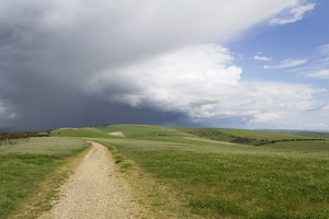 Landscape with oncoming storm, Free stock photos - Rgbstock - Free stock  images, micromoth
