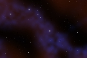 Estrelas e nebulosas gráfico: 